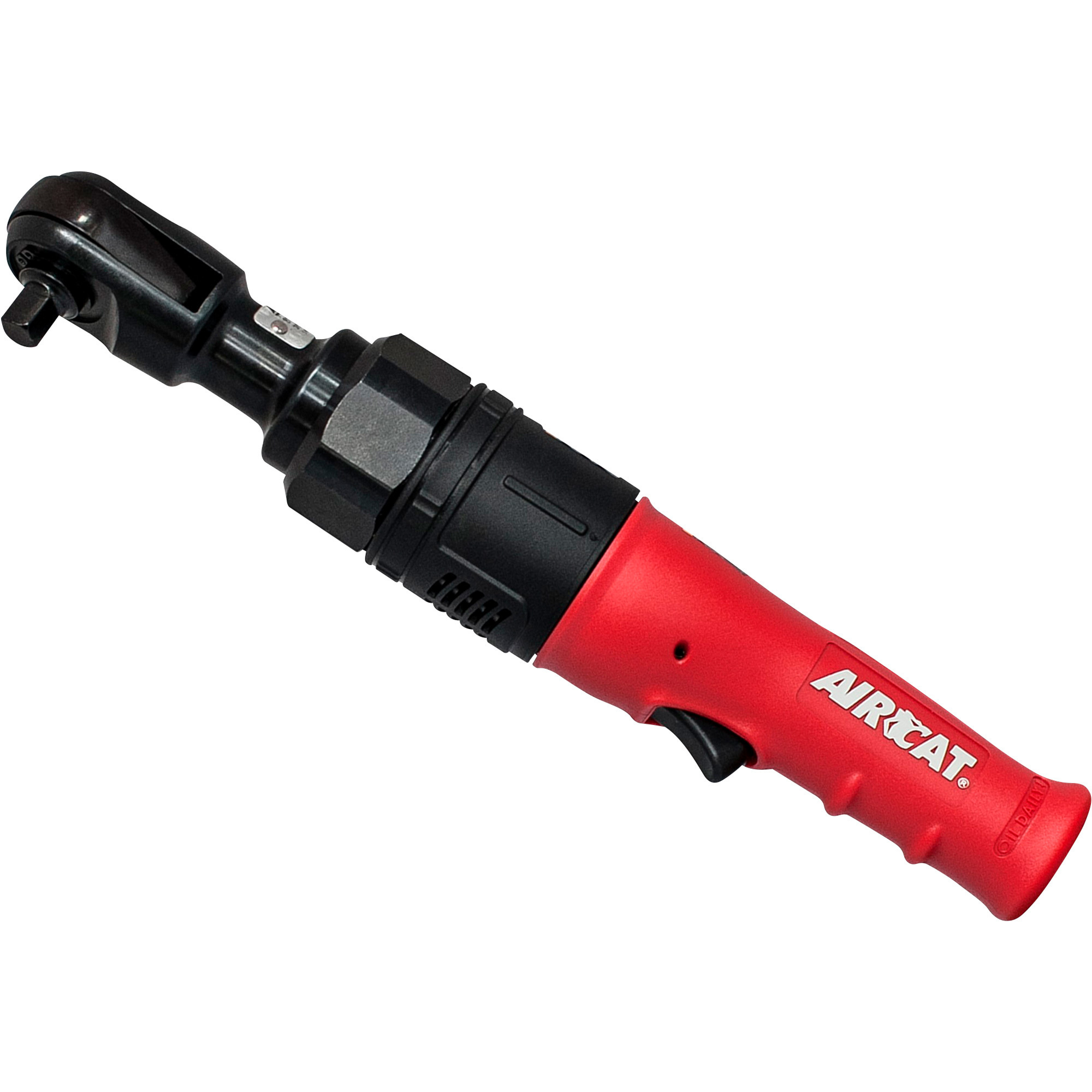 AIRCAT High Torque Air Ratchet Wrench, 1/2in. Drive, 130 Ft./Lbs. Torque, 180 RPM, Model# 805-HT-5